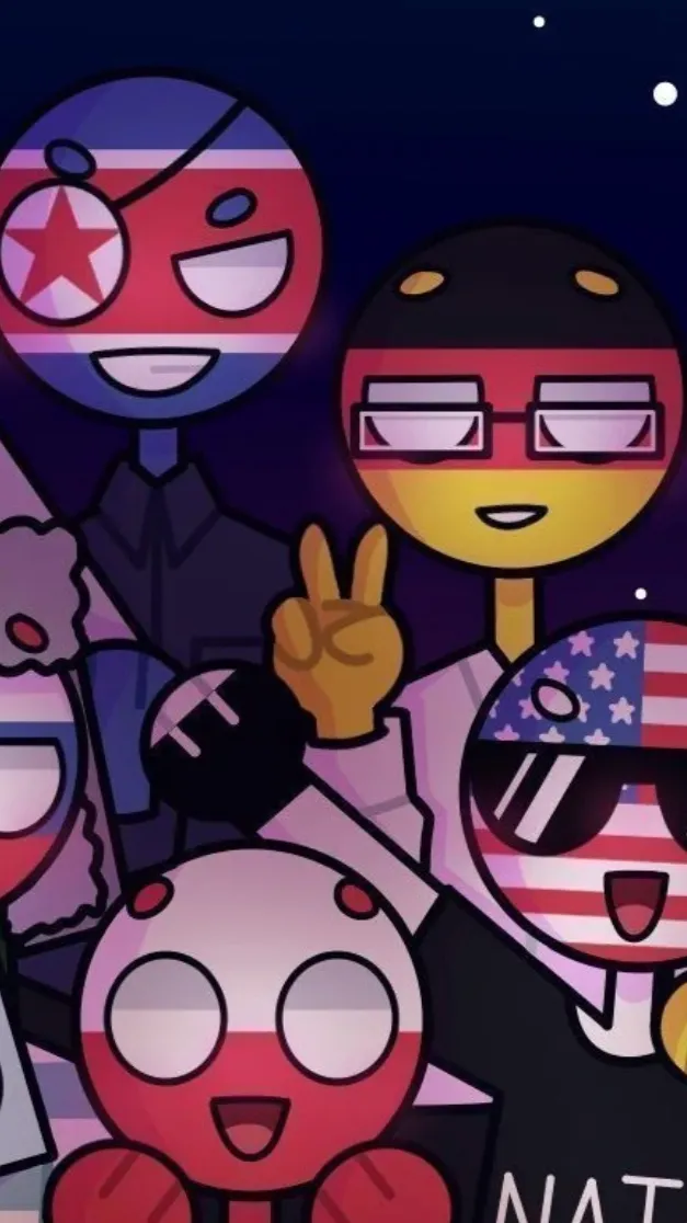 ai character: Countryhumans background