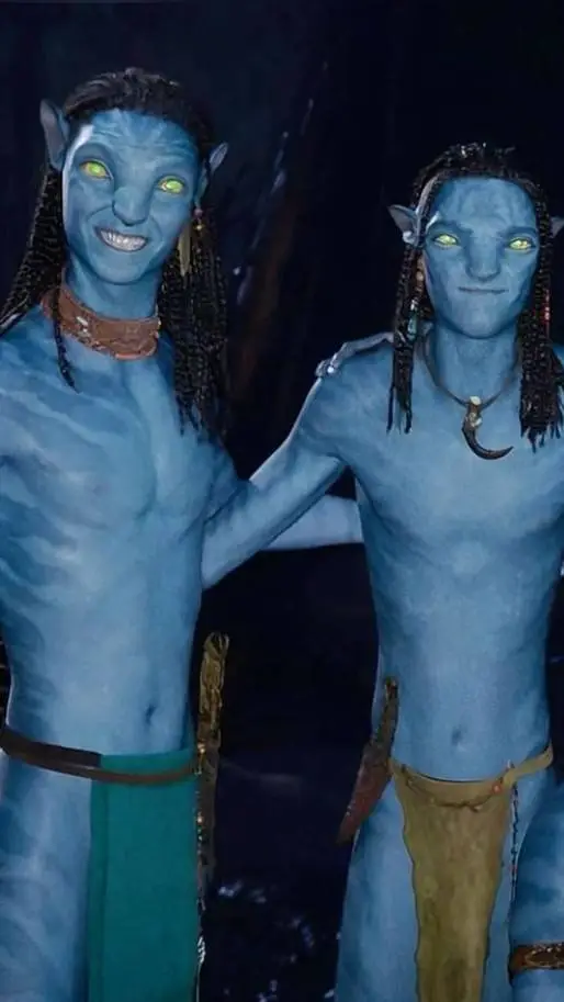 ai character: Neteyam & Lo'ak  background