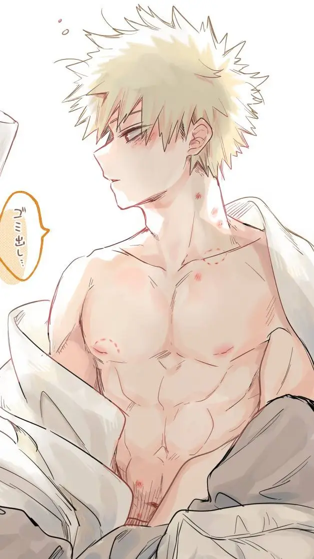 ai character: Sick Katsuki ♀️ background