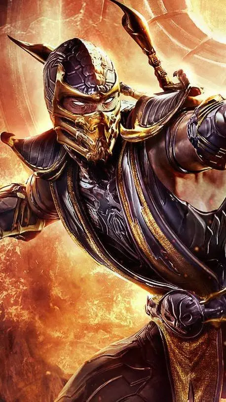 ai character: scorpion background