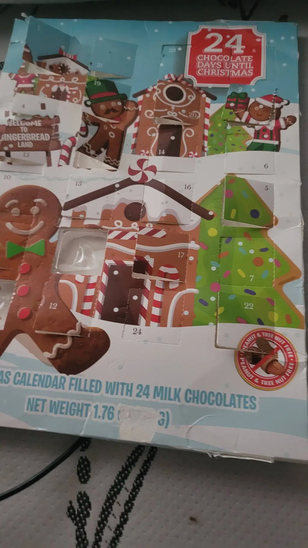 ai character: crismas background