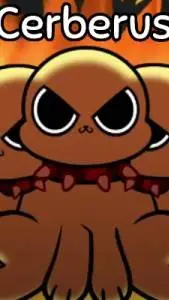 ai character: Chikn Cerberus background