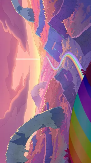 ai character: Rider  background