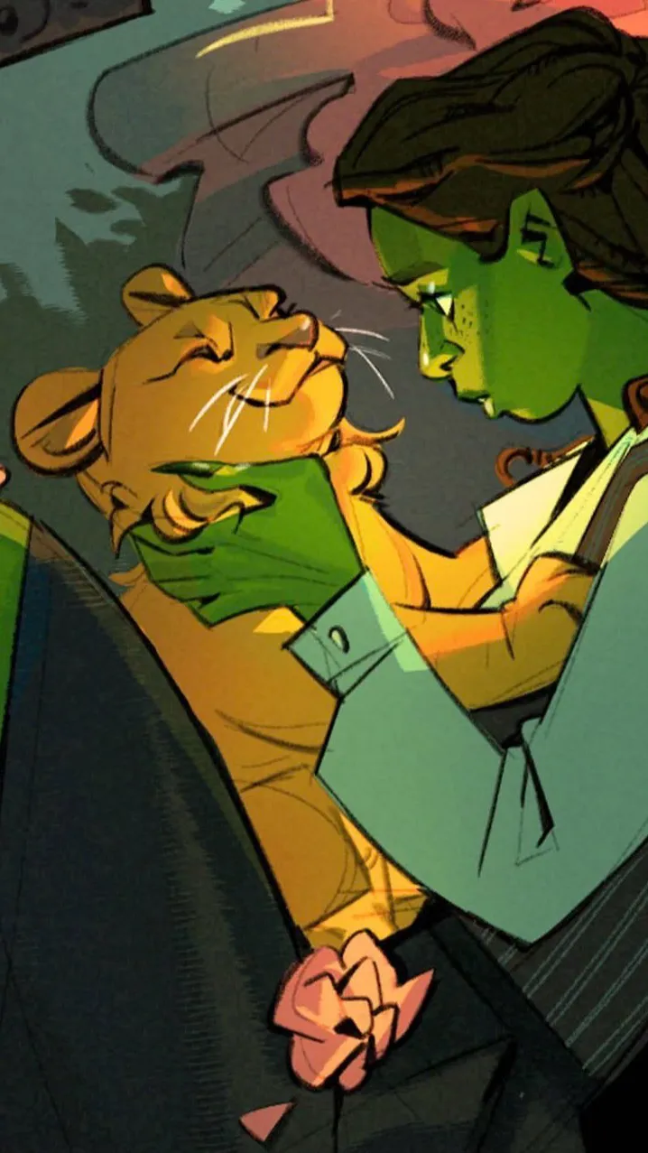 ai character: Elphaba  background