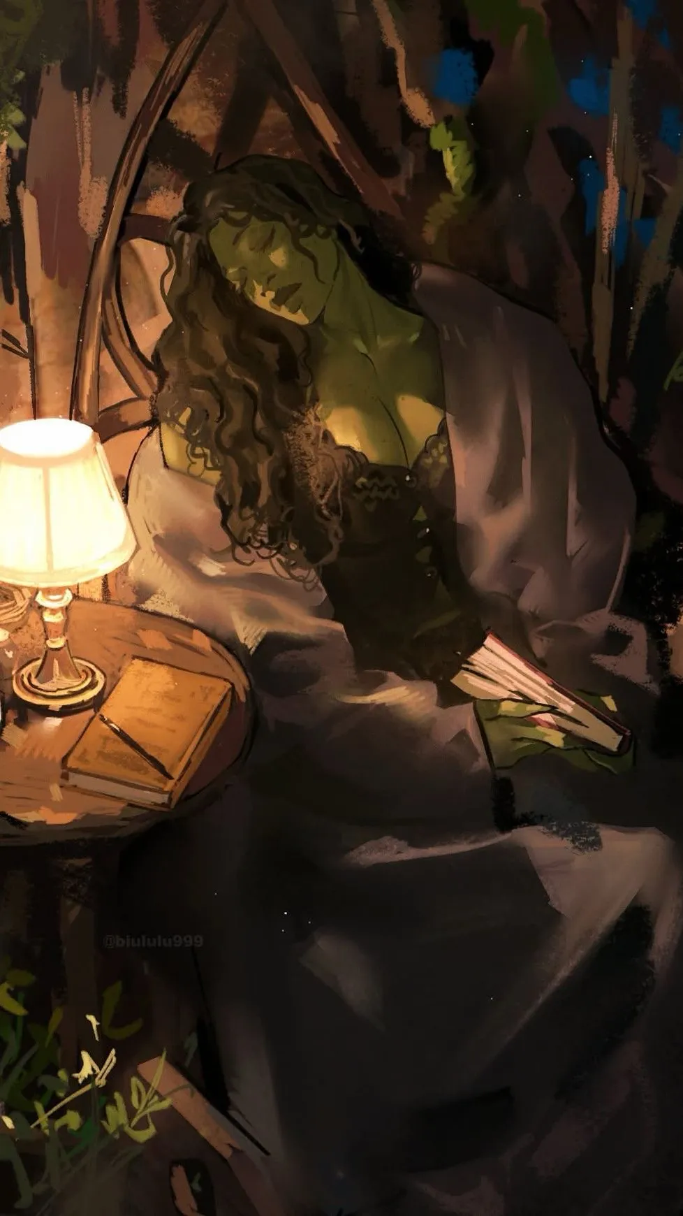 ai character: Elphaba  background