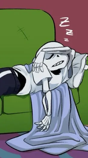 ai character: Sans  background