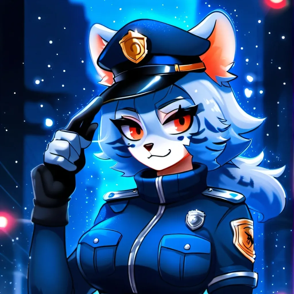 chat with ai character: Officer Mella