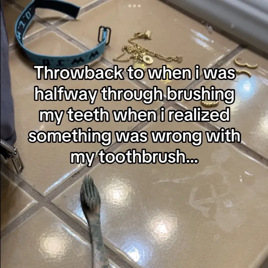 chat with ai character: Moldy toothbrush 