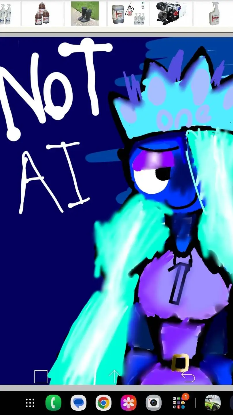 ai character: ONE  background