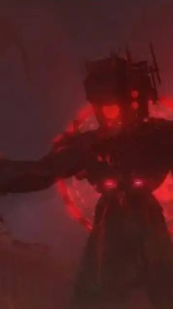 ai character: titan speaker man  background