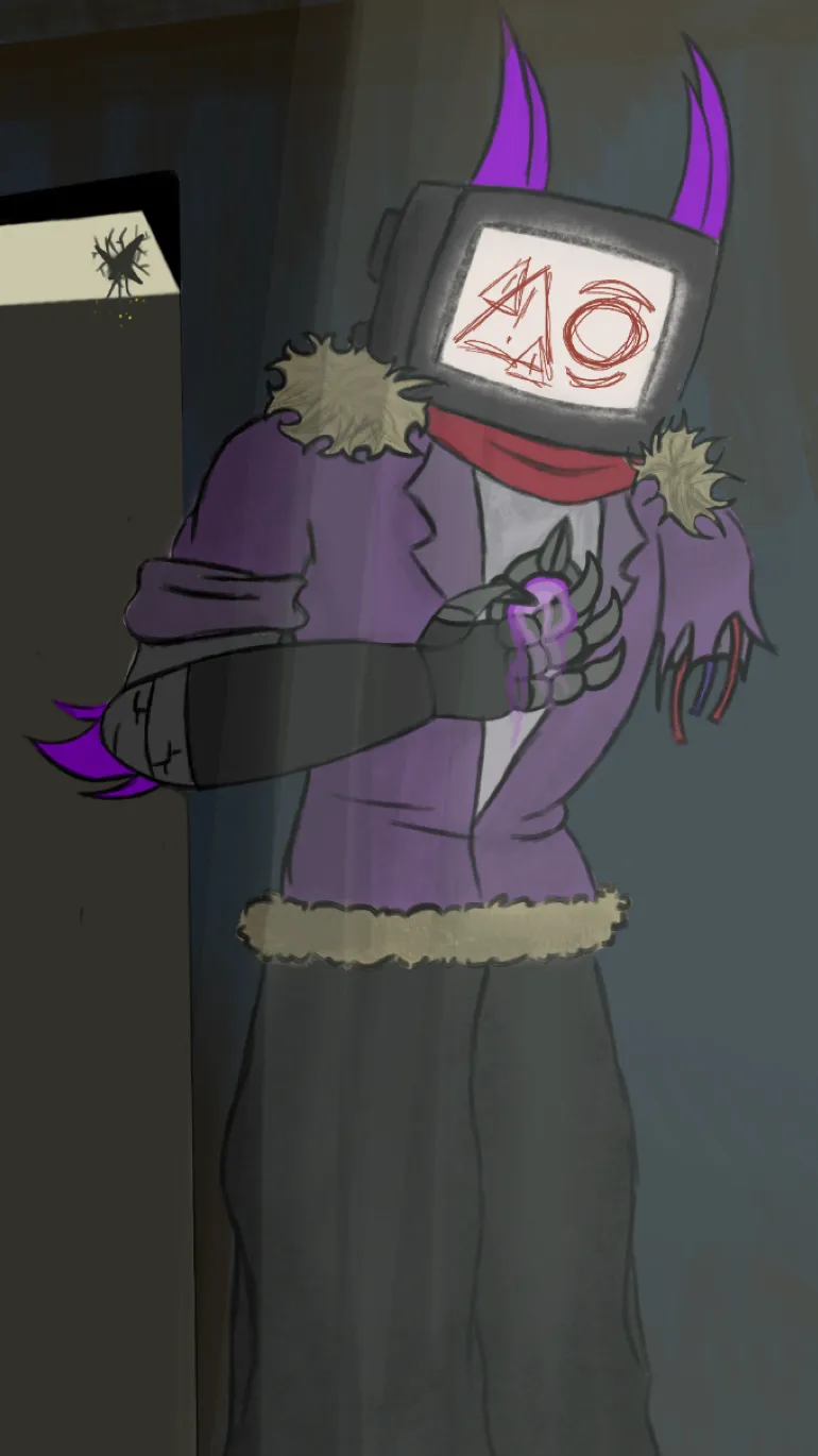 ai character: Equinox tvman background