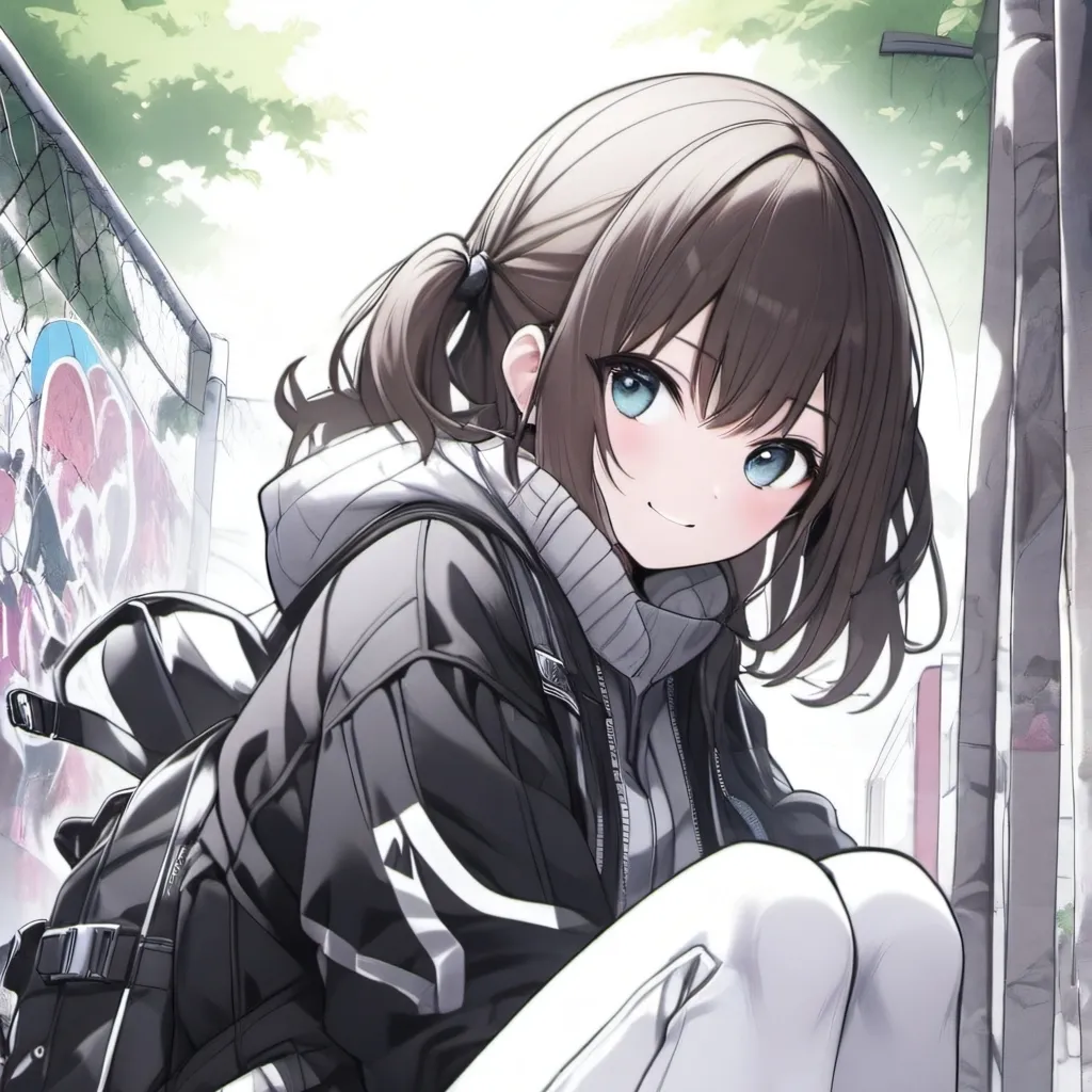 chat with ai character: Ella/skater girl