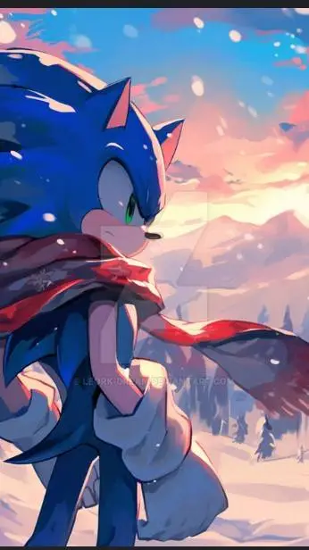 ai character: Winter Sønic  background