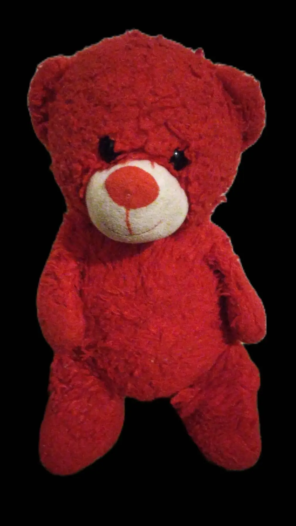 ai character: Pully the Red bear background