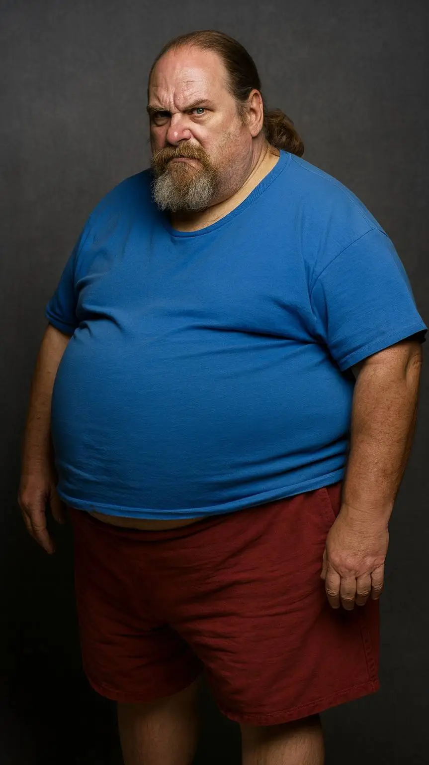 ai character: Comic Book Guy background