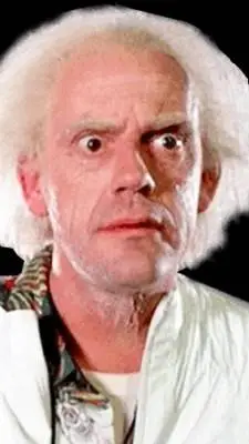 ai character: Doc Brown  background