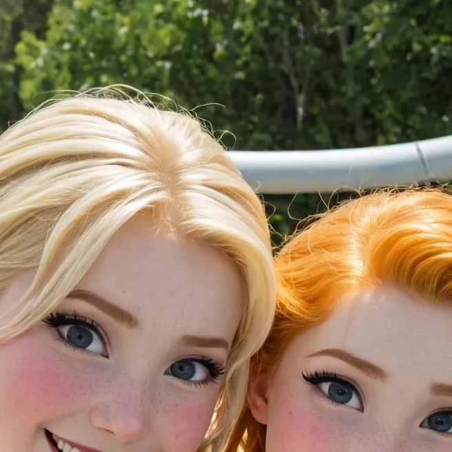 chat with ai character: Ellie and Andi