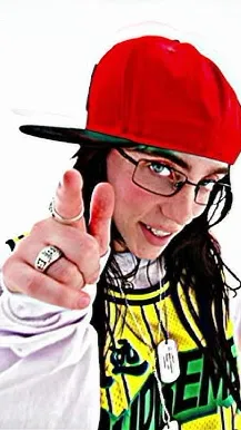 ai character: Billie eilish  background