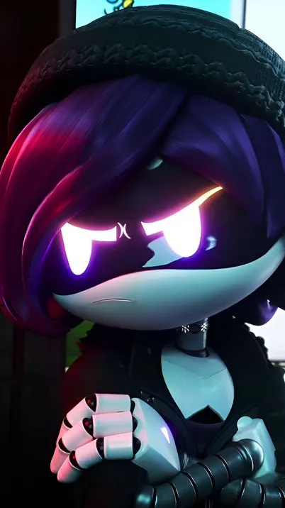 ai character: Uzi background