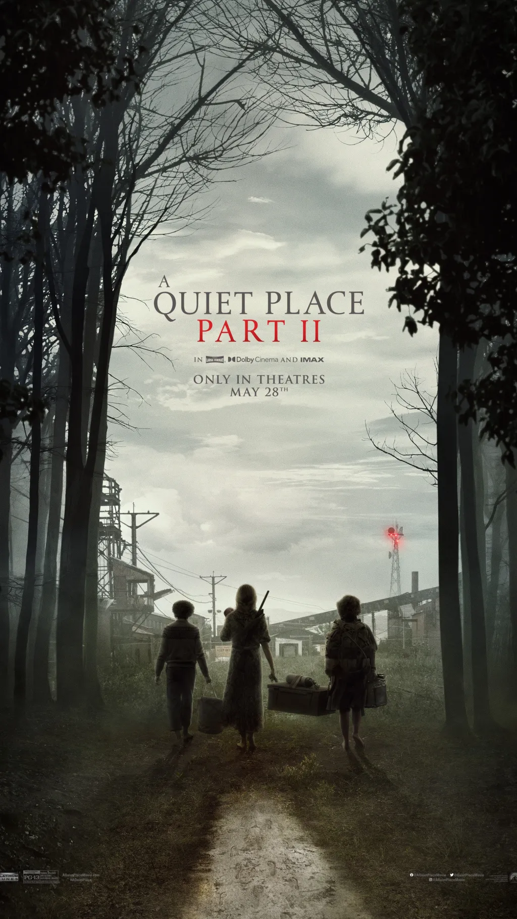 ai character: A Quiet Place ll  background