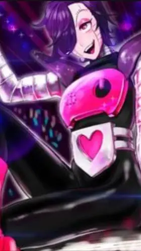 ai character: Mettaton EX background