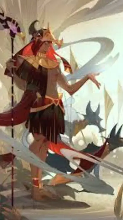 ai character: smoked cheese background