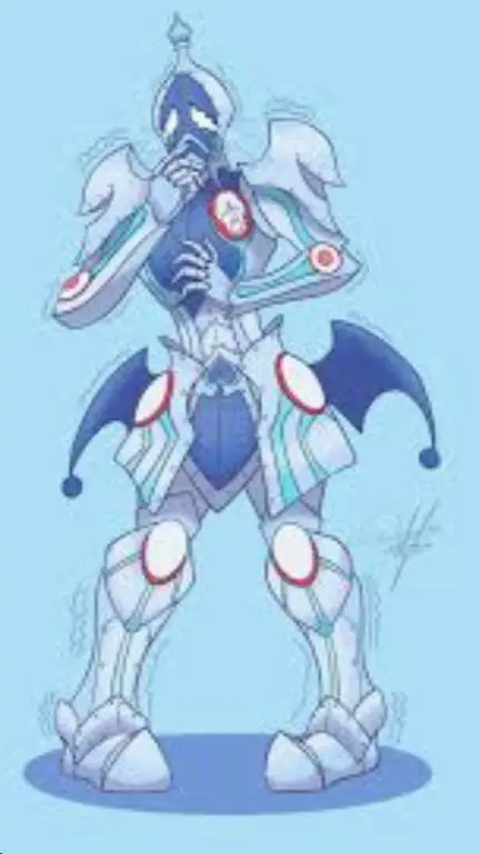 ai character: Wrench(prdc)🤍💙 background