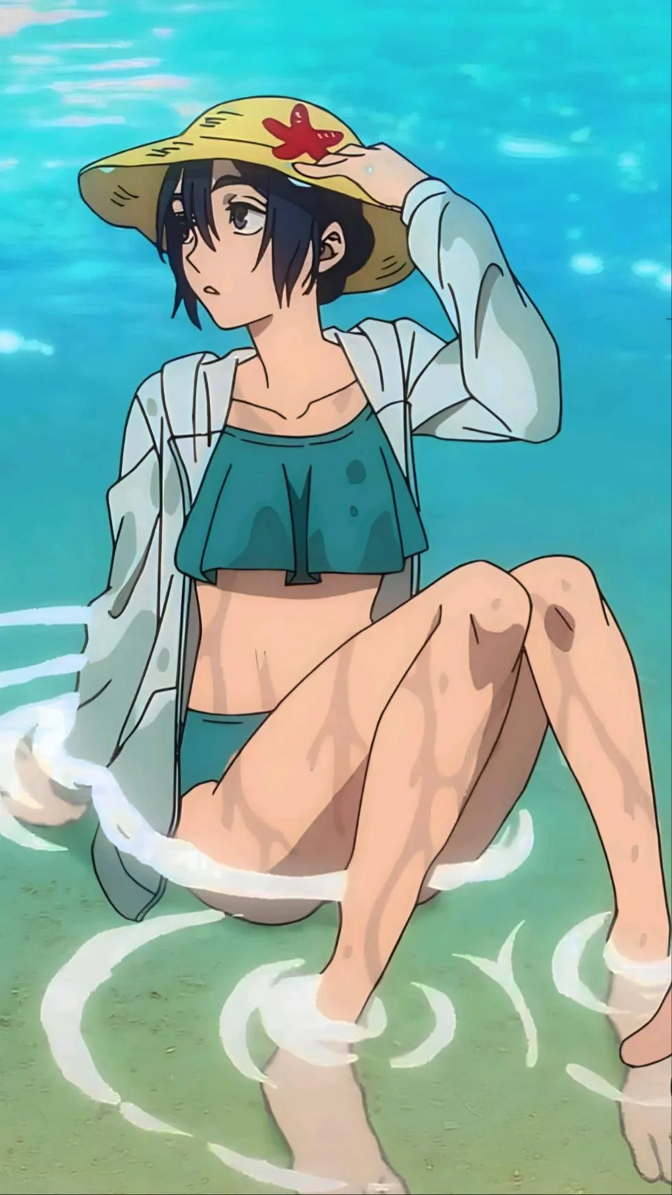 ai character: Riko amanai background