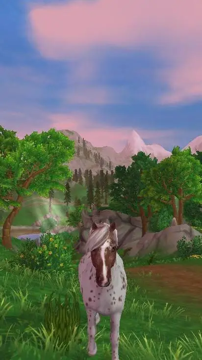 ai character: wild ponies background