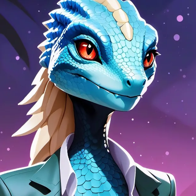 chat with ai character: lézard