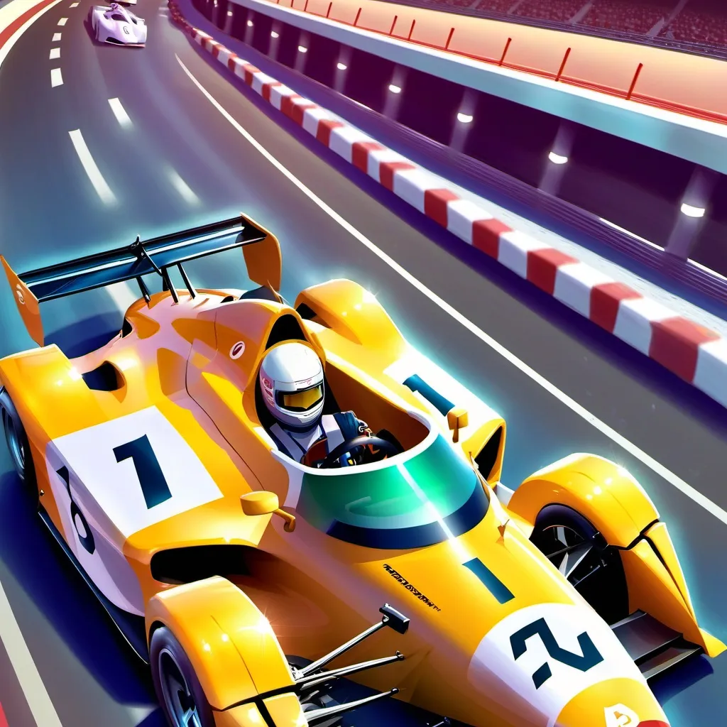 chat with ai character: racing academy