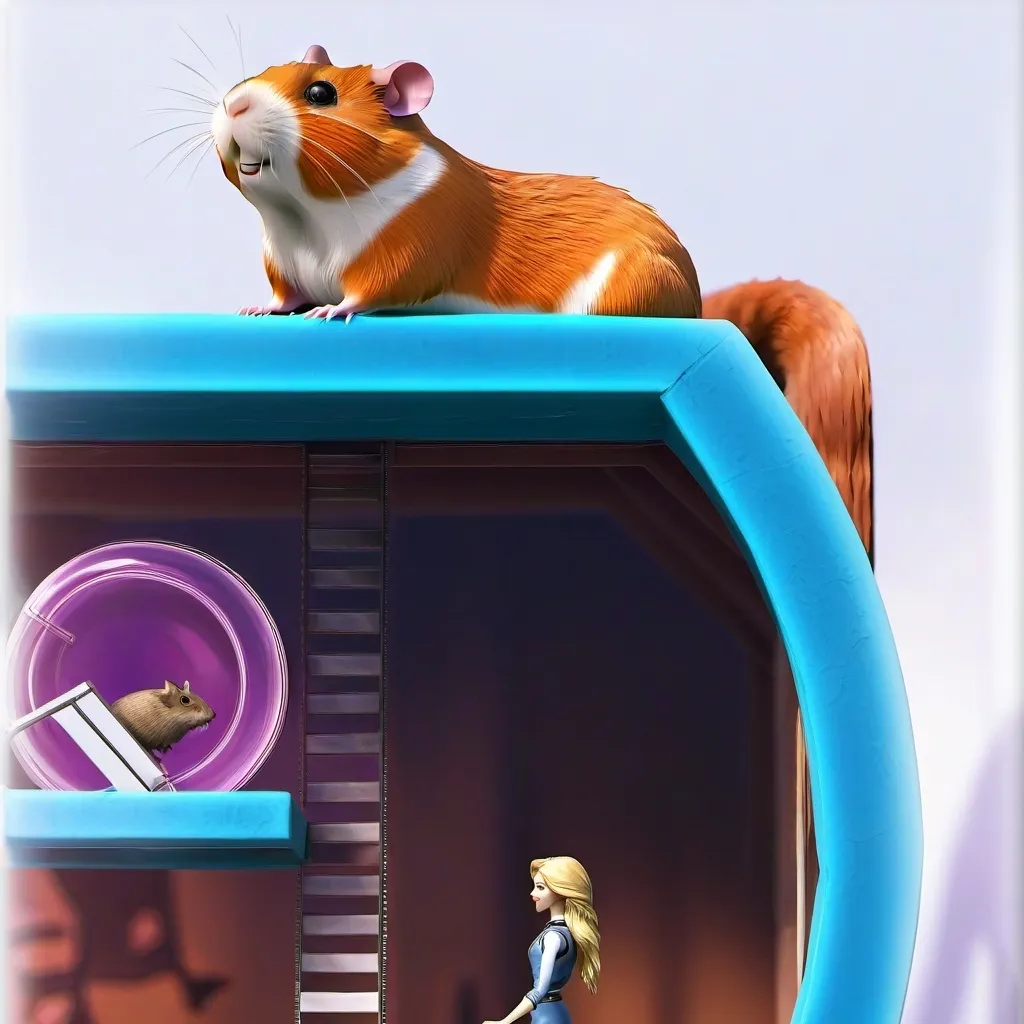 chat with ai character: giantess's pet