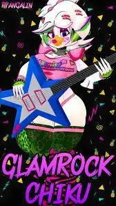 ai character: glamrock chiku background