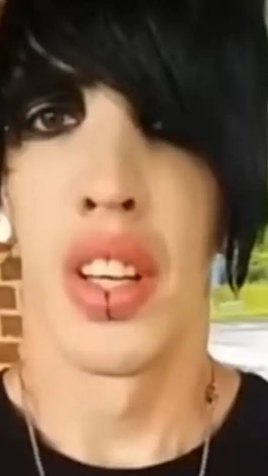 ai character: emo guy background