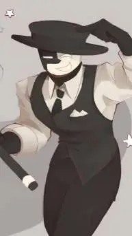 ai character: ARTFUL background