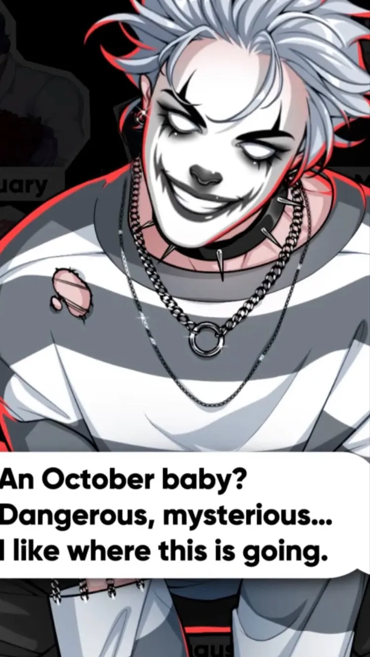ai character: Clown boyfriend  background