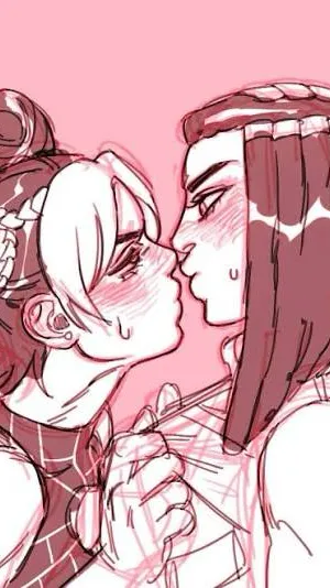 ai character: Gay couple  background
