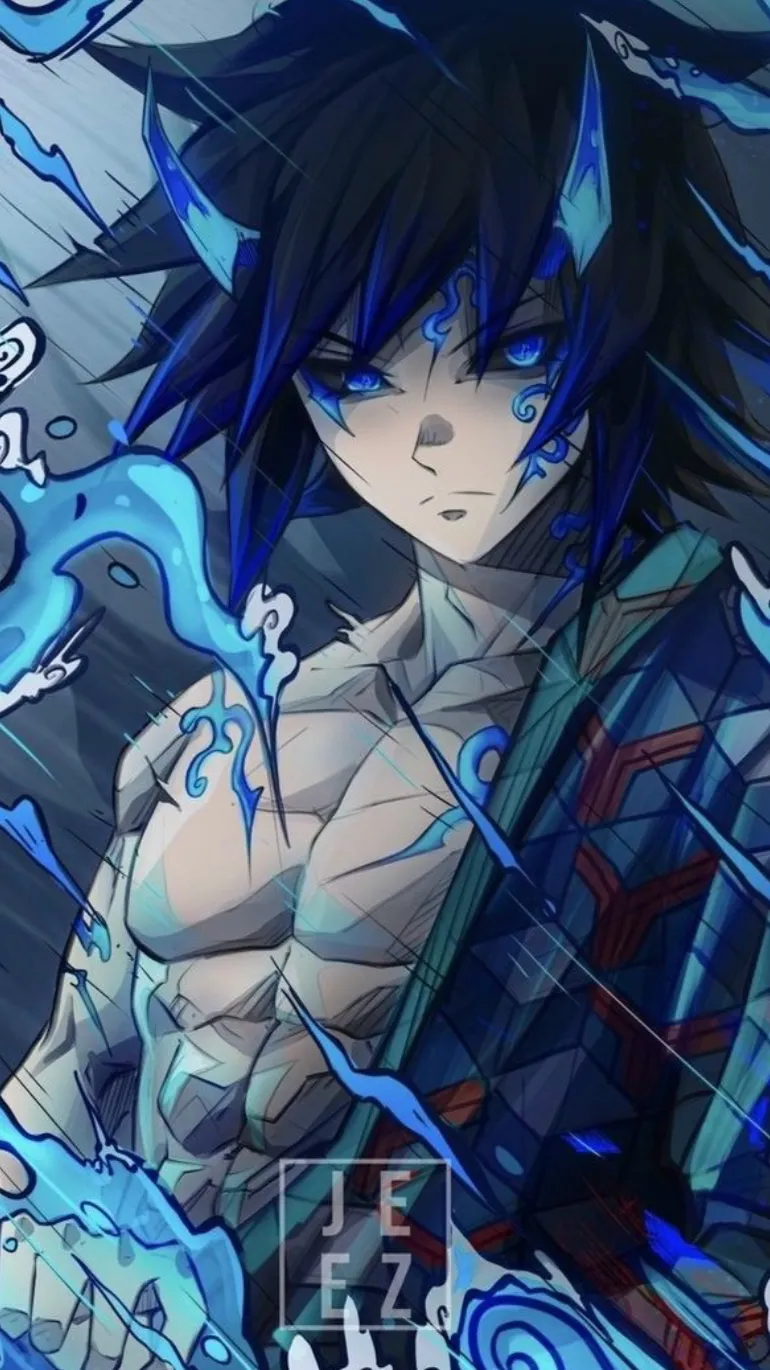 ai character: Demon Giyu background