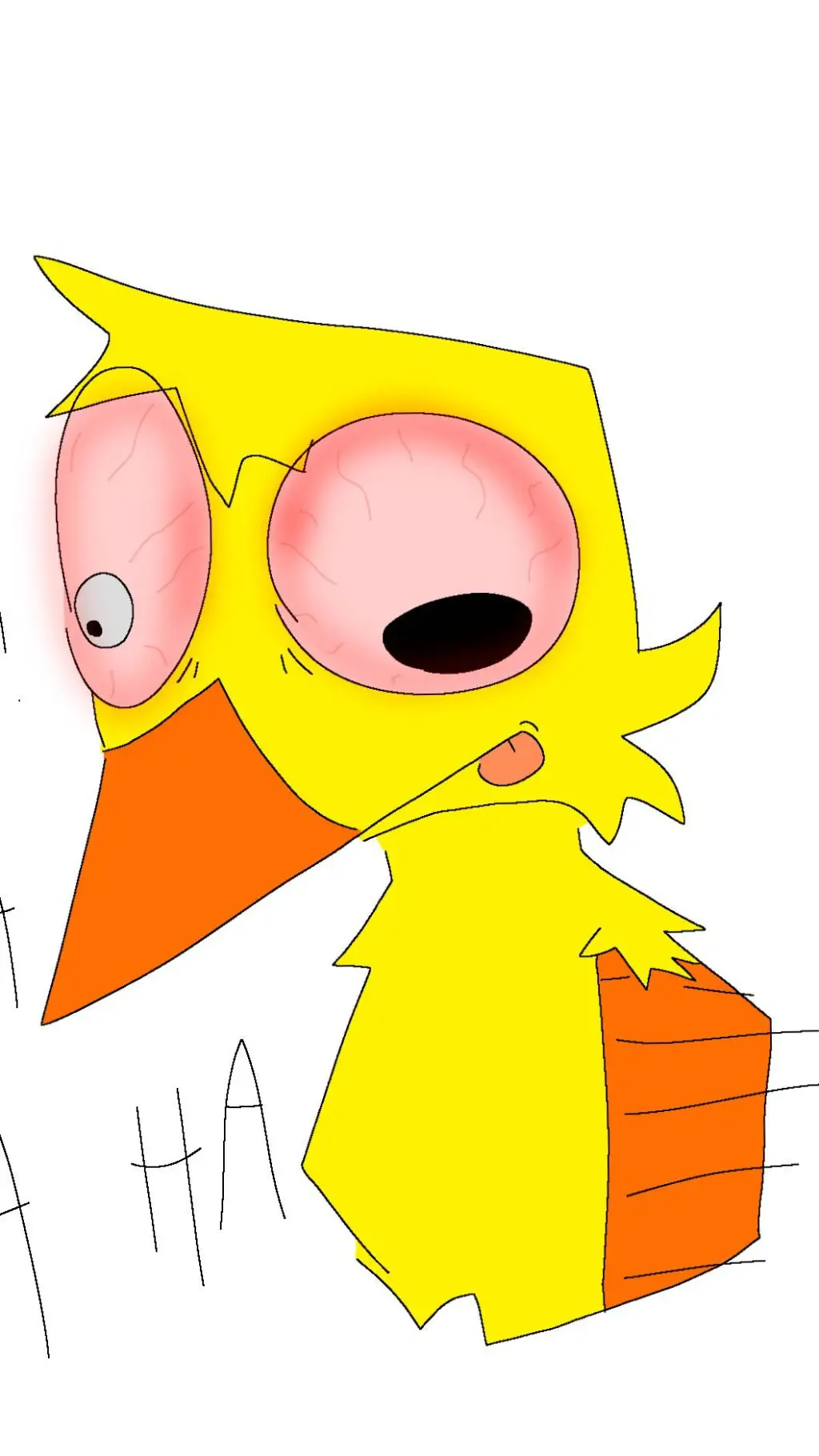 ai character: Duck background