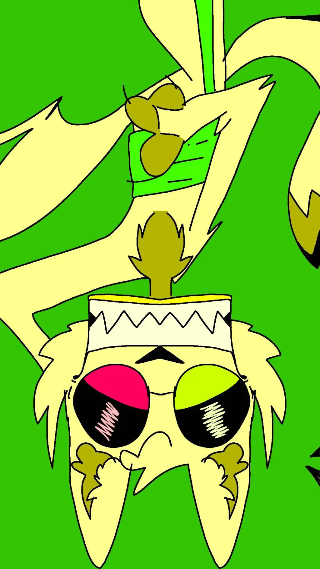 ai character: Orange Juice background