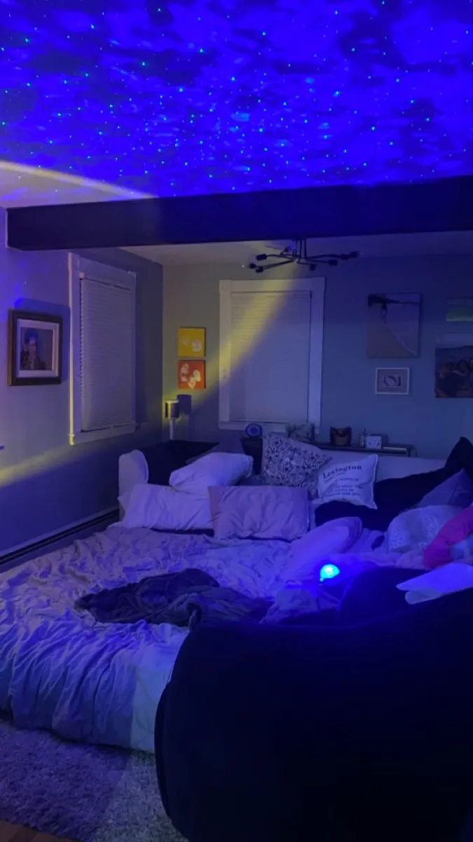 ai character: The sleepover background