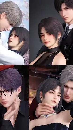 ai character: love and deepspace background