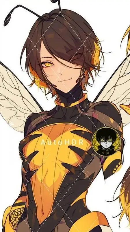 ai character: A Kiss From A Bee? background