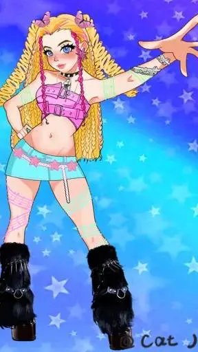 ai character: Stellina background