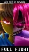 ai character: Frisk vs BEtty background