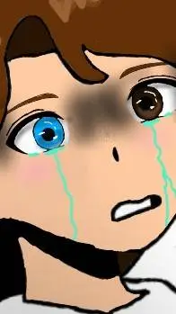 ai character: sbI FAMILY  sad  background