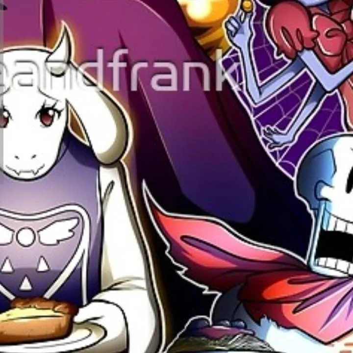 chat with ai character: undertale party