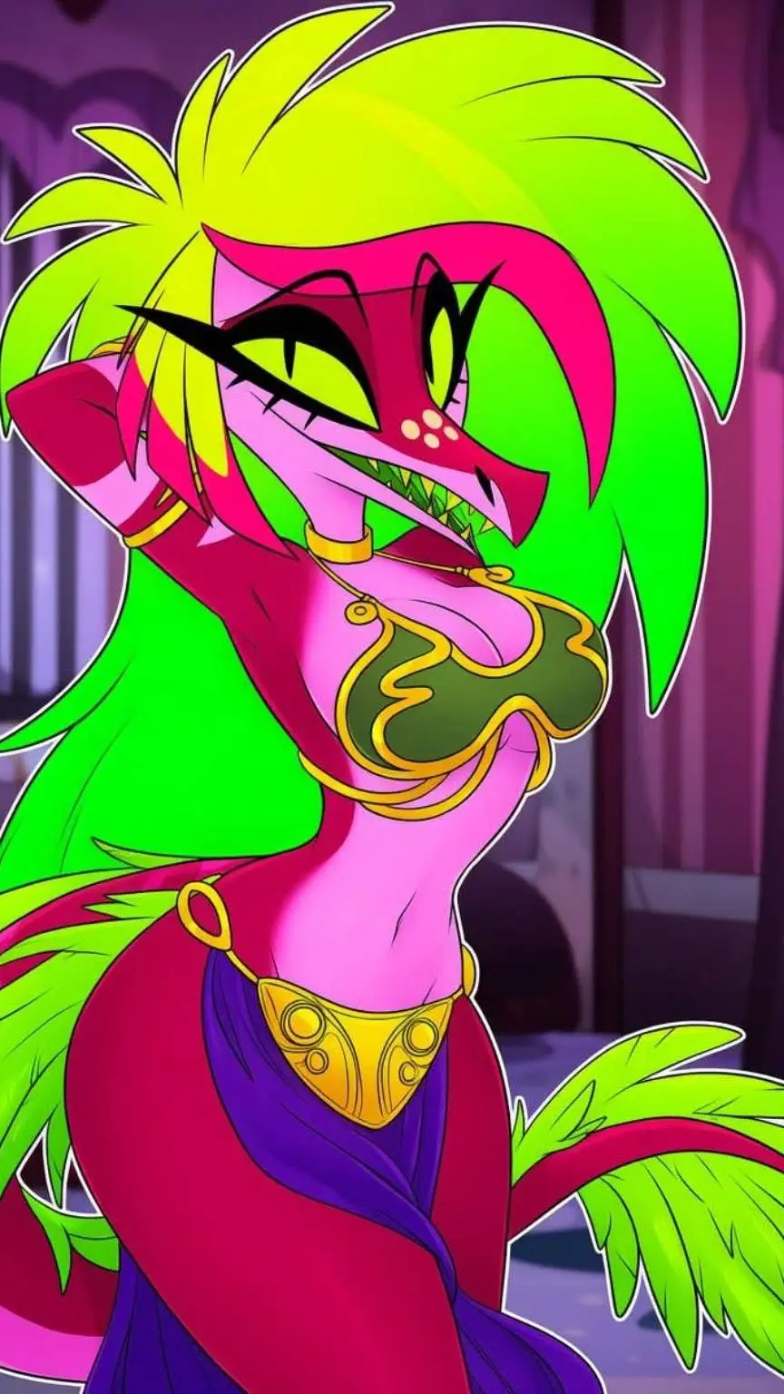 ai character: missi zilla  background