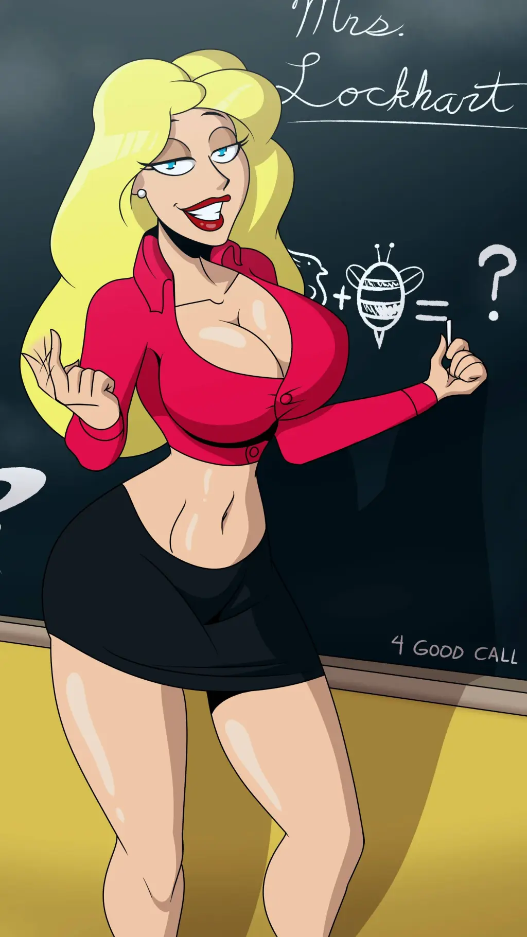 ai character: Mrs Lockhart background