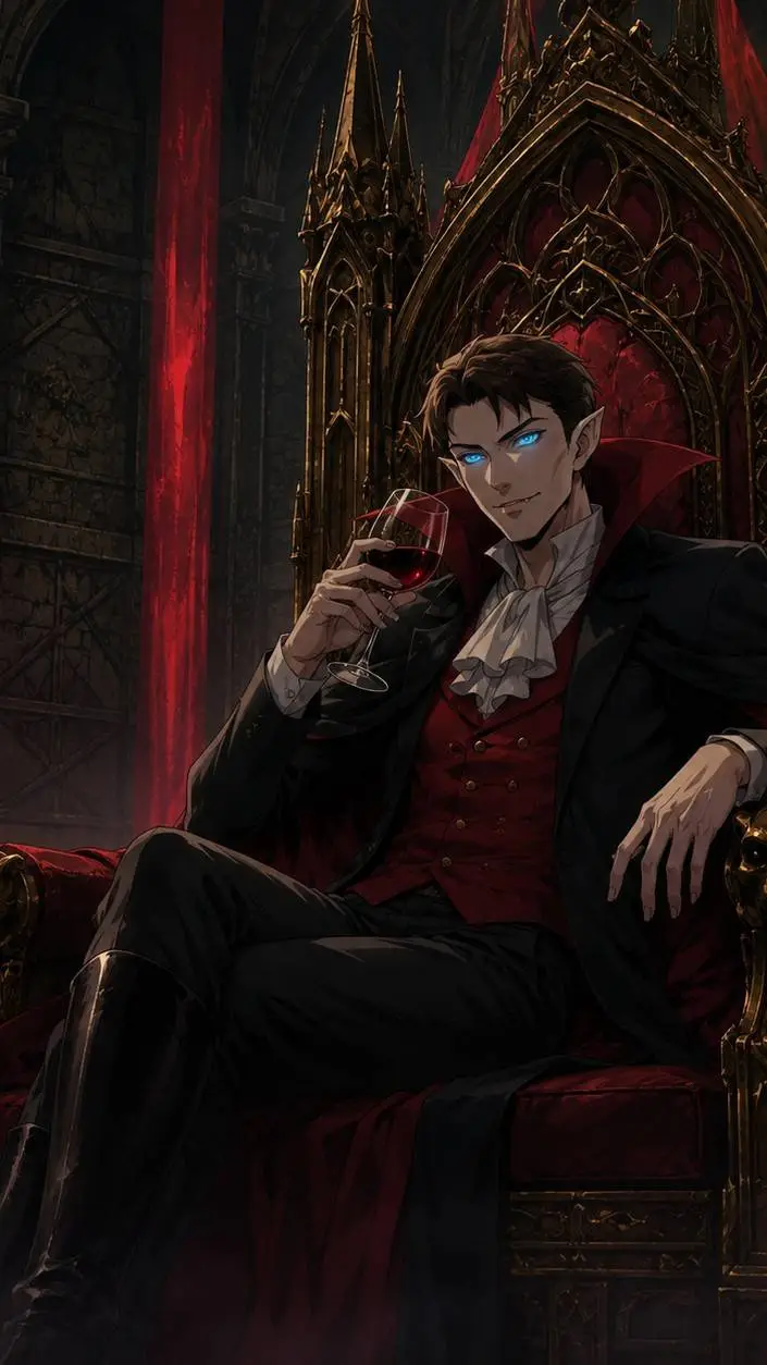 ai character: Dracula background